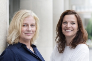 Authors Katia Tieleman and Laurence Dewaele